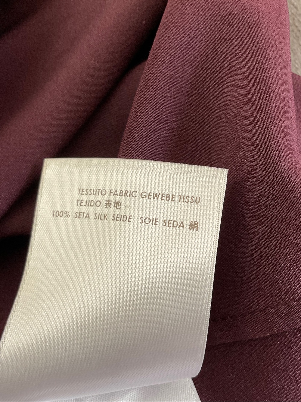 Stella McCartney 100% silk petal sleeve dress NWOT - Picture 9 of 10